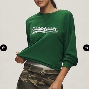 Beach Riot Philadelphia sequin Sweatshirt